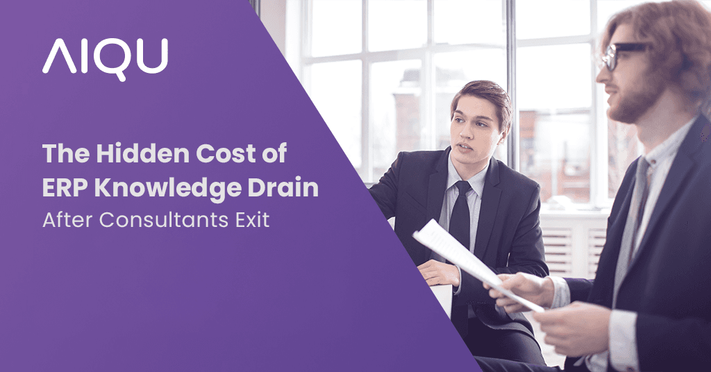 The Hidden Cost of ERP Knowledge Drain After Consultants Exit