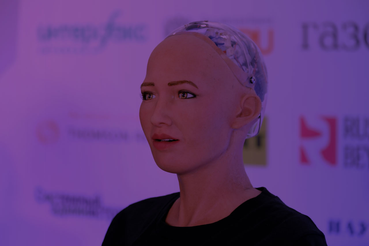 Sophia is a social humanoid robot developed by the Hong Kong-based company Hanson Robotics